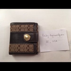 Coach wallet